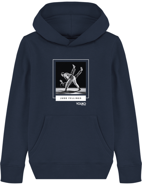 SWEAT SHIRT CAPUCHE KIDS - JUDO FEELINGS Tunetoo