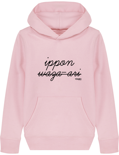 SWEAT SHIRT CAPUCHE KIDS - IPPON WAZA ARI Tunetoo