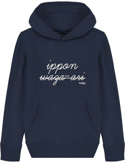 SWEAT SHIRT CAPUCHE KIDS - IPPON WAZA ARI Tunetoo