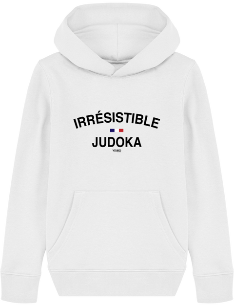 SWEAT SHIRT CAPUCHE KIDS - IRRESISTIBLE JUDOKA Tunetoo