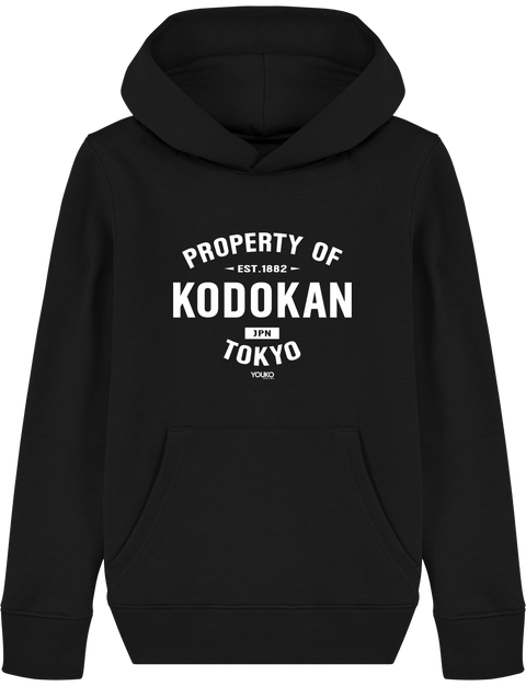 SWEAT SHIRT CAPUCHE KIDS - PROPERTY OF KODOKAN Tunetoo