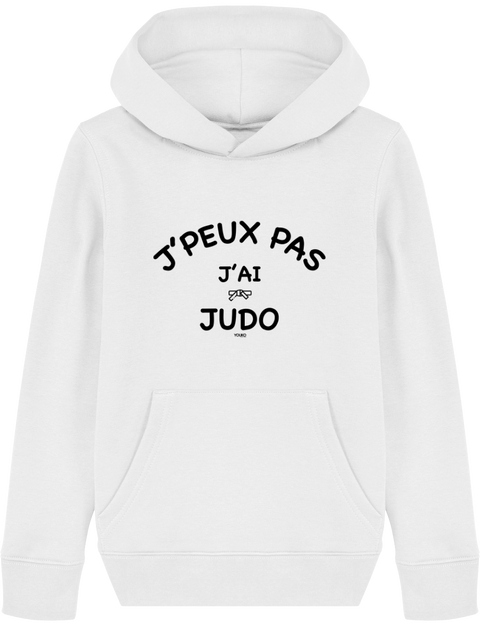 SWEAT SHIRT CAPUCHE KIDS - J'PEUX PAS J'AI JUDO Tunetoo