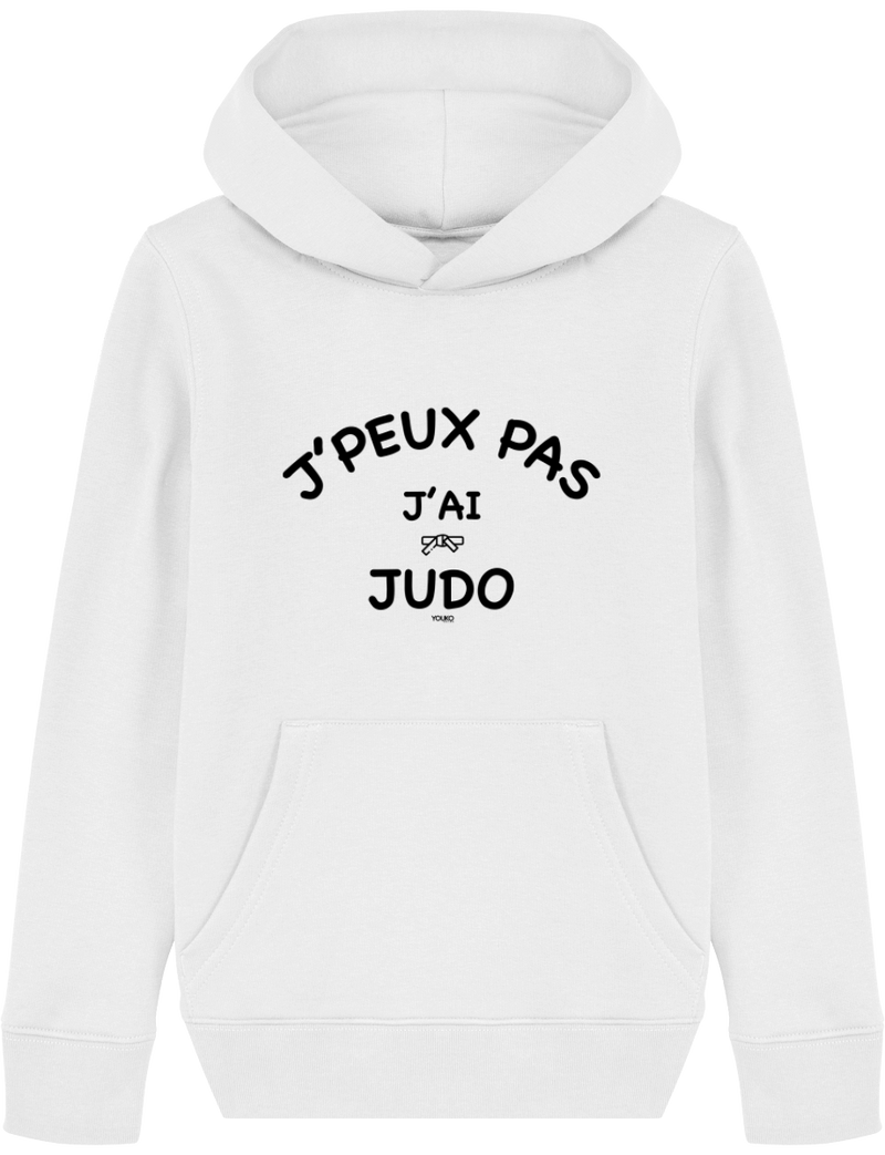 SWEAT SHIRT CAPUCHE KIDS - J'PEUX PAS J'AI JUDO Tunetoo