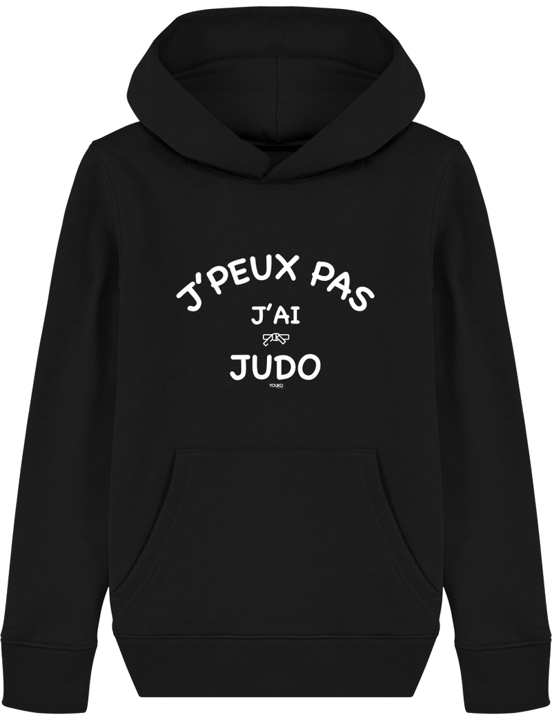 SWEAT SHIRT CAPUCHE KIDS - J'PEUX PAS J'AI JUDO Tunetoo