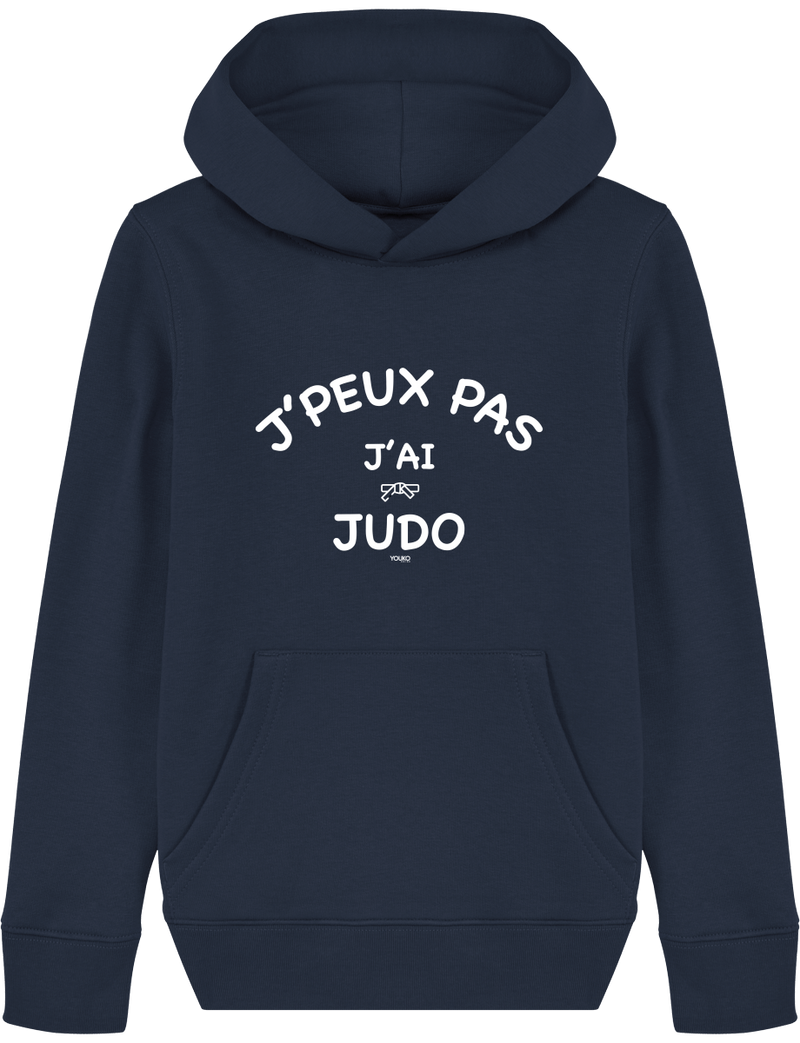SWEAT SHIRT CAPUCHE KIDS - J'PEUX PAS J'AI JUDO Tunetoo