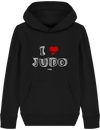 SWEAT SHIRT CAPUCHE KIDS - I LOVE JUDO Tunetoo