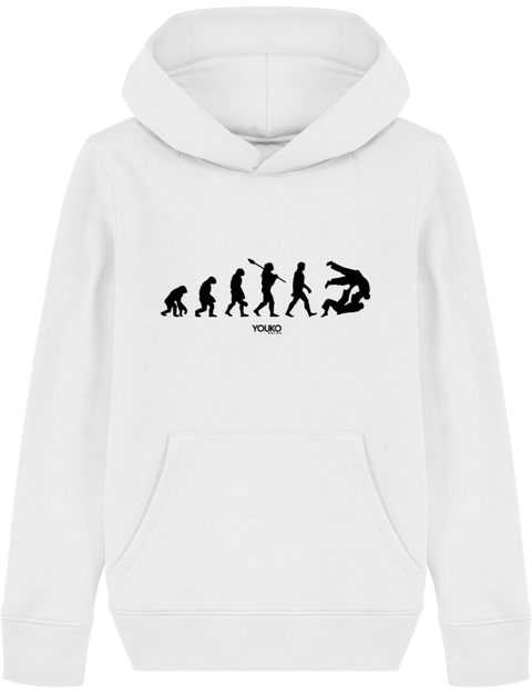 SWEAT SHIRT CAPUCHE KIDS - EVOLUTION JUDO Tunetoo