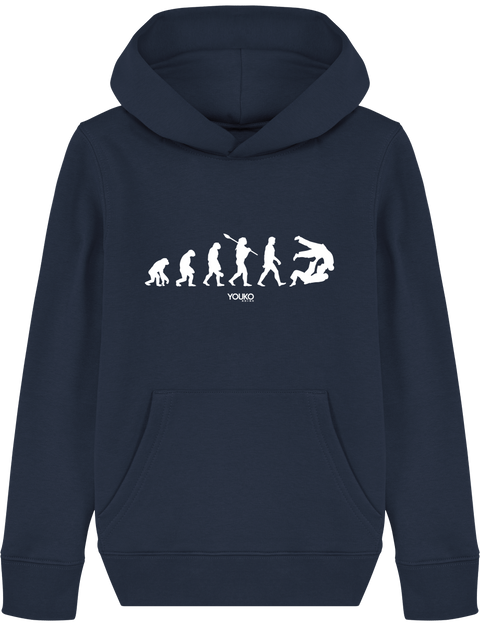 SWEAT SHIRT CAPUCHE KIDS - EVOLUTION JUDO Tunetoo