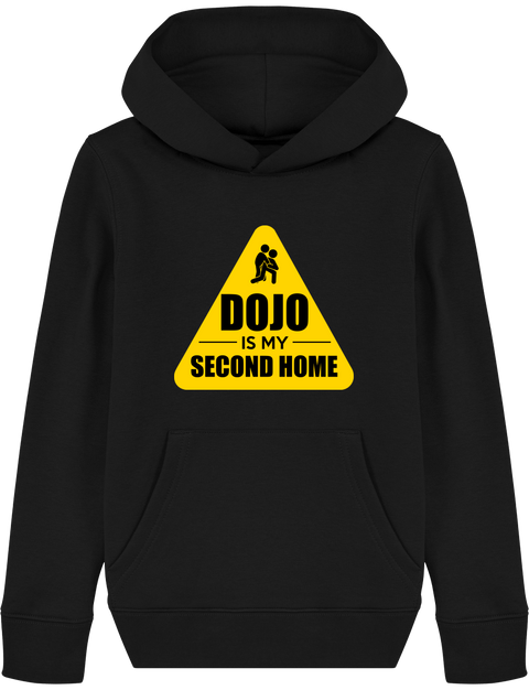 SWEAT SHIRT CAPUCHE KIDS - DOJO 2ND HOME Tunetoo