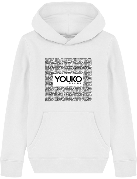 SWEAT SHIRT CAPUCHE KIDS - YOUKO CODE MORAL Tunetoo