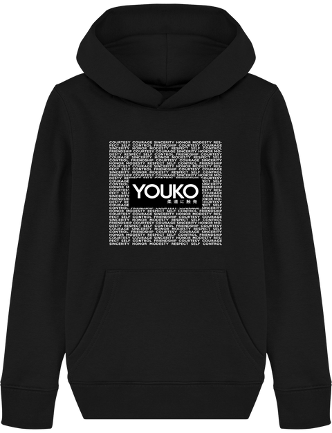 SWEAT SHIRT CAPUCHE KIDS - YOUKO CODE MORAL Tunetoo