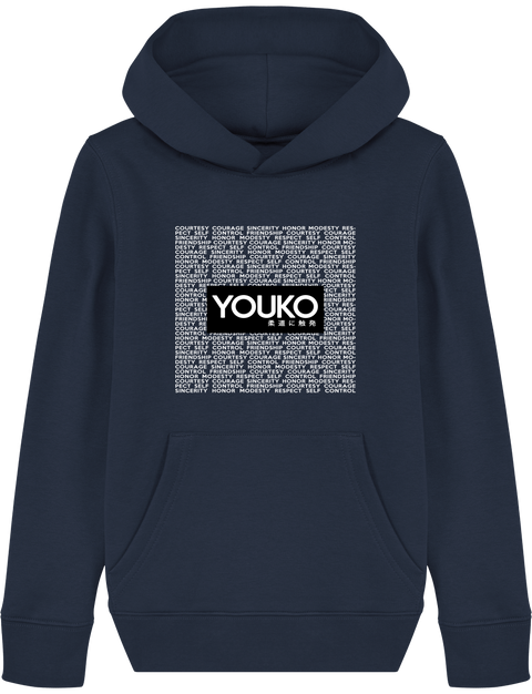 SWEAT SHIRT CAPUCHE KIDS - YOUKO CODE MORAL Tunetoo