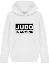 SWEAT SHIRT CAPUCHE KIDS - JUDO IS COMING Tunetoo