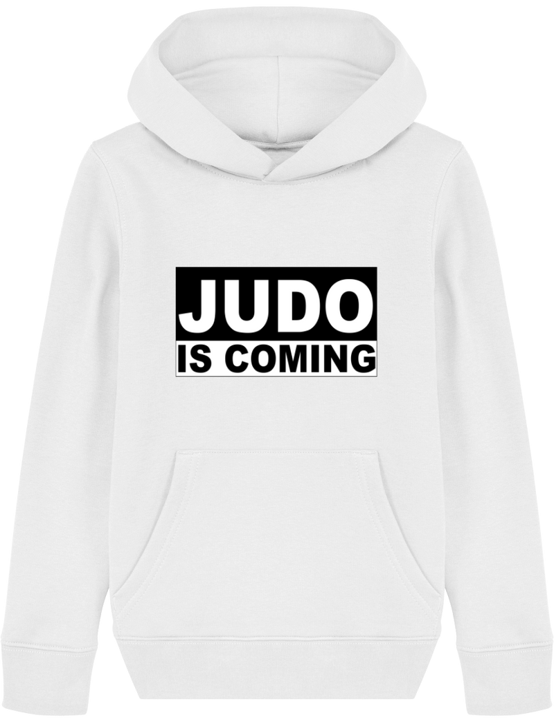 SWEAT SHIRT CAPUCHE KIDS - JUDO IS COMING Tunetoo