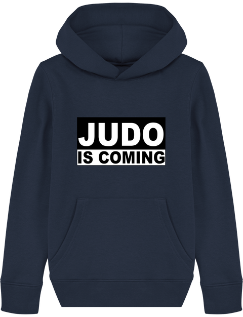 SWEAT SHIRT CAPUCHE KIDS - JUDO IS COMING Tunetoo