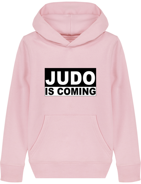 SWEAT SHIRT CAPUCHE KIDS - JUDO IS COMING Tunetoo