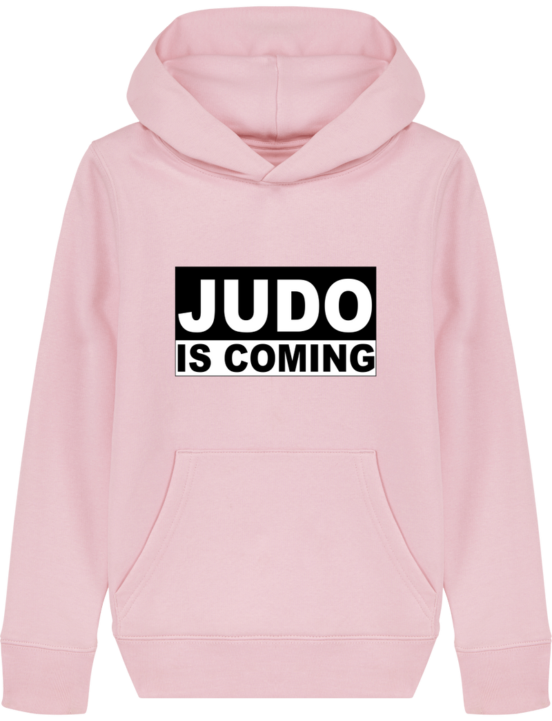 SWEAT SHIRT CAPUCHE KIDS - JUDO IS COMING Tunetoo