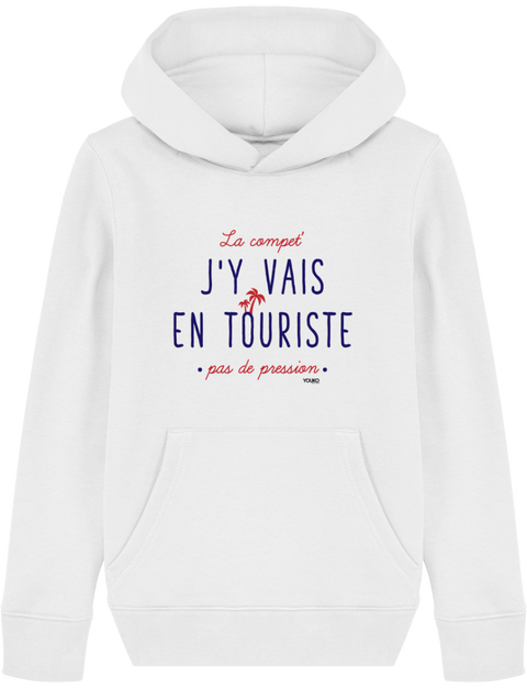 SWEAT SHIRT CAPUCHE KIDS - TOURISTE Tunetoo