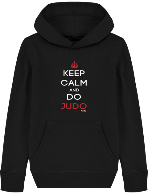 SWEAT SHIRT CAPUCHE KIDS - KEEP CALM AND DO JUDO Tunetoo