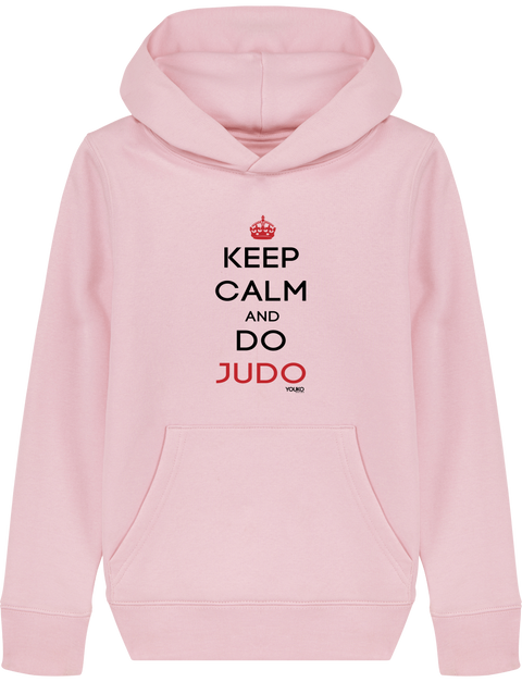 SWEAT SHIRT CAPUCHE KIDS - KEEP CALM AND DO JUDO Tunetoo