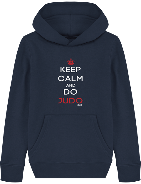 SWEAT SHIRT CAPUCHE KIDS - KEEP CALM AND DO JUDO Tunetoo