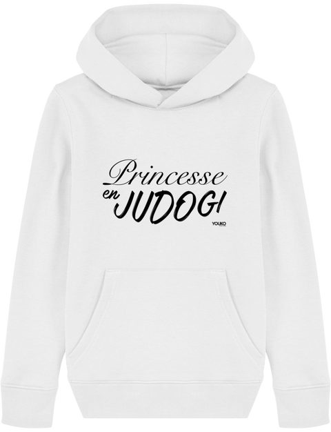 SWEAT SHIRT CAPUCHE KIDS - PRINCESSE EN JUDOGI Tunetoo