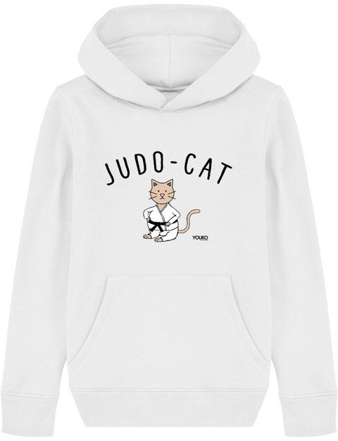 SWEAT SHIRT CAPUCHE KIDS - JUDO CAT Tunetoo