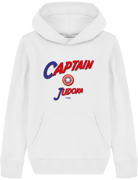 SWEAT SHIRT CAPUCHE KIDS - CAPTAIN JUDOKA Tunetoo