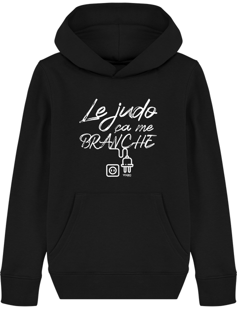 SWEAT SHIRT CAPUCHE KIDS - LE JUDO CA ME BRANCHE Tunetoo