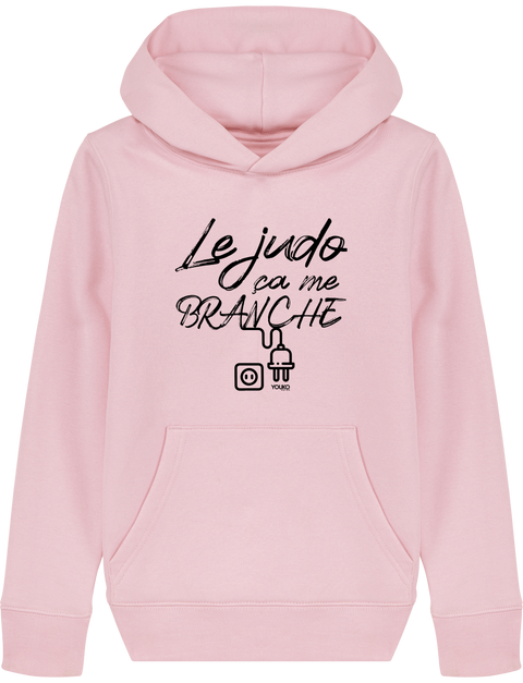 SWEAT SHIRT CAPUCHE KIDS - LE JUDO CA ME BRANCHE Tunetoo