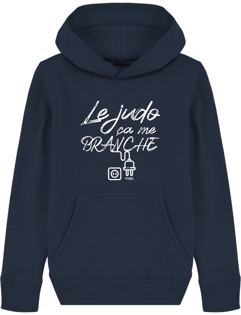 SWEAT SHIRT CAPUCHE KIDS - LE JUDO CA ME BRANCHE Tunetoo