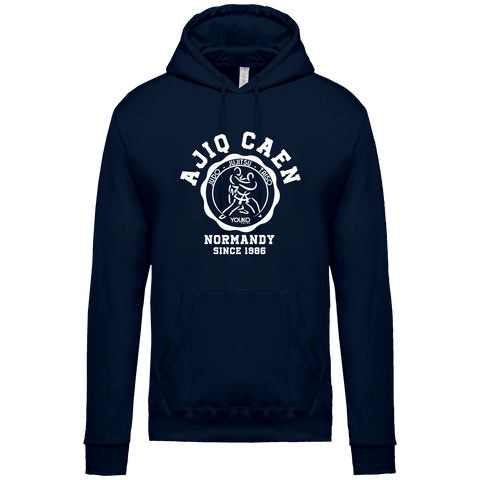 SWEAT SHIRT CAPUCHE ADULTE - AJIQ CAEN CLASSIC Tunetoo