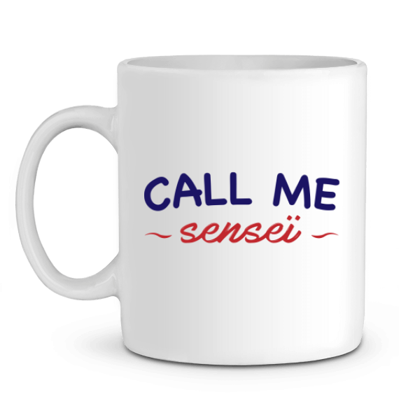 MUG - CALL ME SENSEI Tunetoo