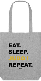 TOTE BAG - EAT SLEEP JUDO REPEAT Tunetoo