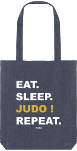 TOTE BAG - EAT SLEEP JUDO REPEAT Tunetoo