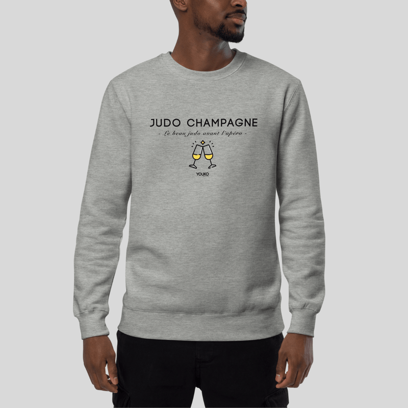 SWEAT-SHIRT HOMME - JUDO CHAMPAGNE Tunetoo