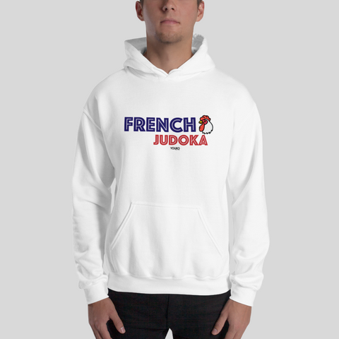 SWEAT SHIRT CAPUCHE HOMME - FRENCH JUDOKA Tunetoo