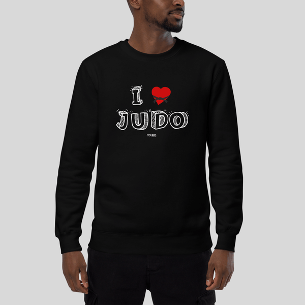 SWEAT-SHIRT HOMME - I LOVE JUDO Tunetoo