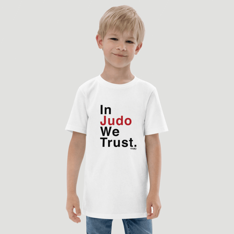 T-SHIRT KIDS - IN JUDO WE TRUST