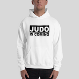 SWEAT SHIRT CAPUCHE HOMME - JUDO IS COMING Tunetoo