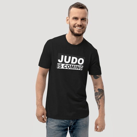 T-SHIRT HOMME - JUDO IS COMING Tunetoo
