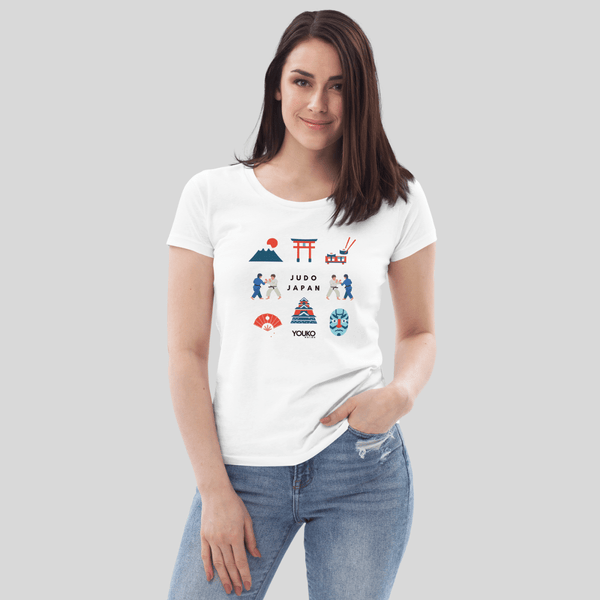 T-SHIRT FEMME - JUDO JAPAN Tunetoo