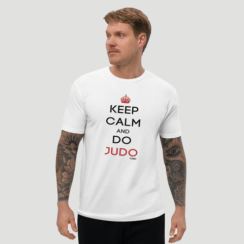 T-SHIRT HOMME - KEEP CALM AND DO JUDO Tunetoo
