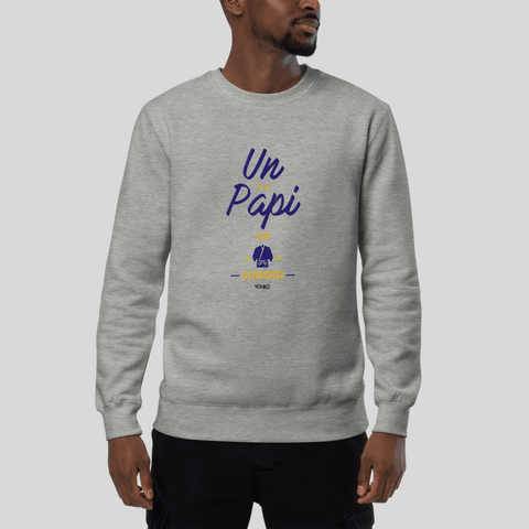 SWEAT-SHIRT HOMME - UN PAPI EN JUDOGI Tunetoo