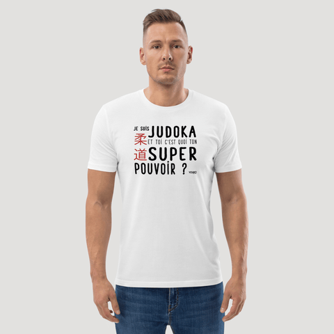 T Shirt Homme Youko Judo SUPER POUVOIR