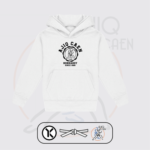 SWEAT SHIRT CAPUCHE ENFANT - AJIQ CAEN CLASSIC Tunetoo