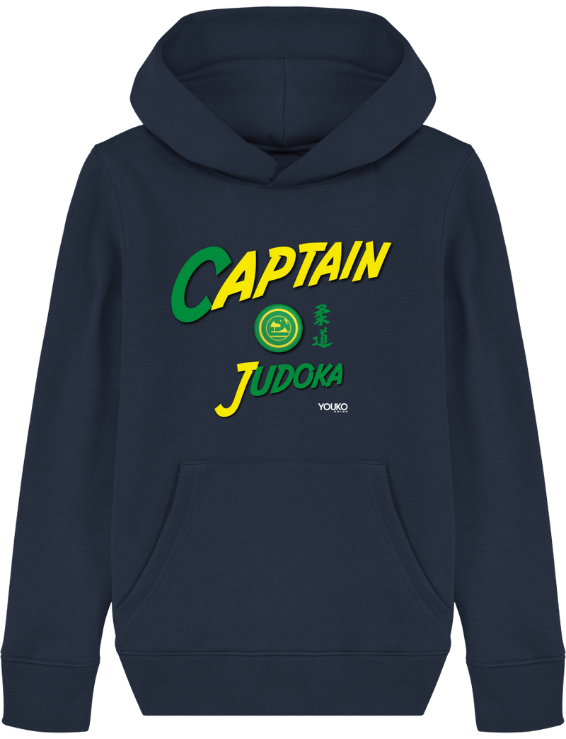 SWEAT-SHIRT CAPUCHE ENFANT - ESN CAPTAIN JUDOKA Tunetoo